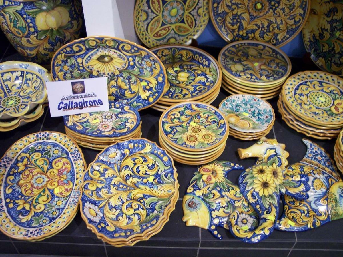 Vila Alla Romana Caltagirone Exteriér fotografie